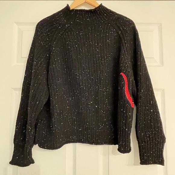 Reputation Knit Sweater, New Xmas Rep Mockneck - Picture 2 of 7